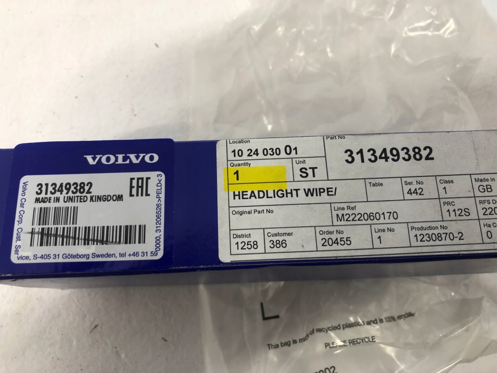 Volvo xc90 ii омыватель фары левый Доставка