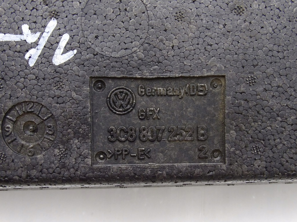 фото №4, Піна абсорбер бампера задня задня vw passat cc