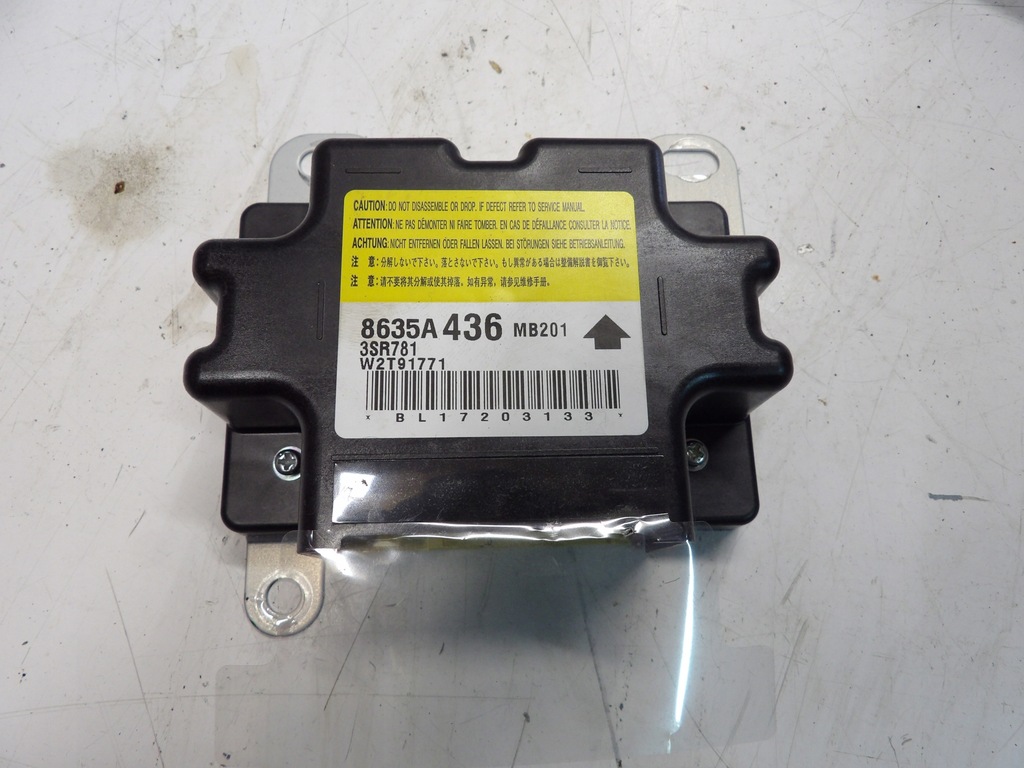 фото №1, Датчик подушка безпеки 8635a436 mitsubishi l200 2015-2019