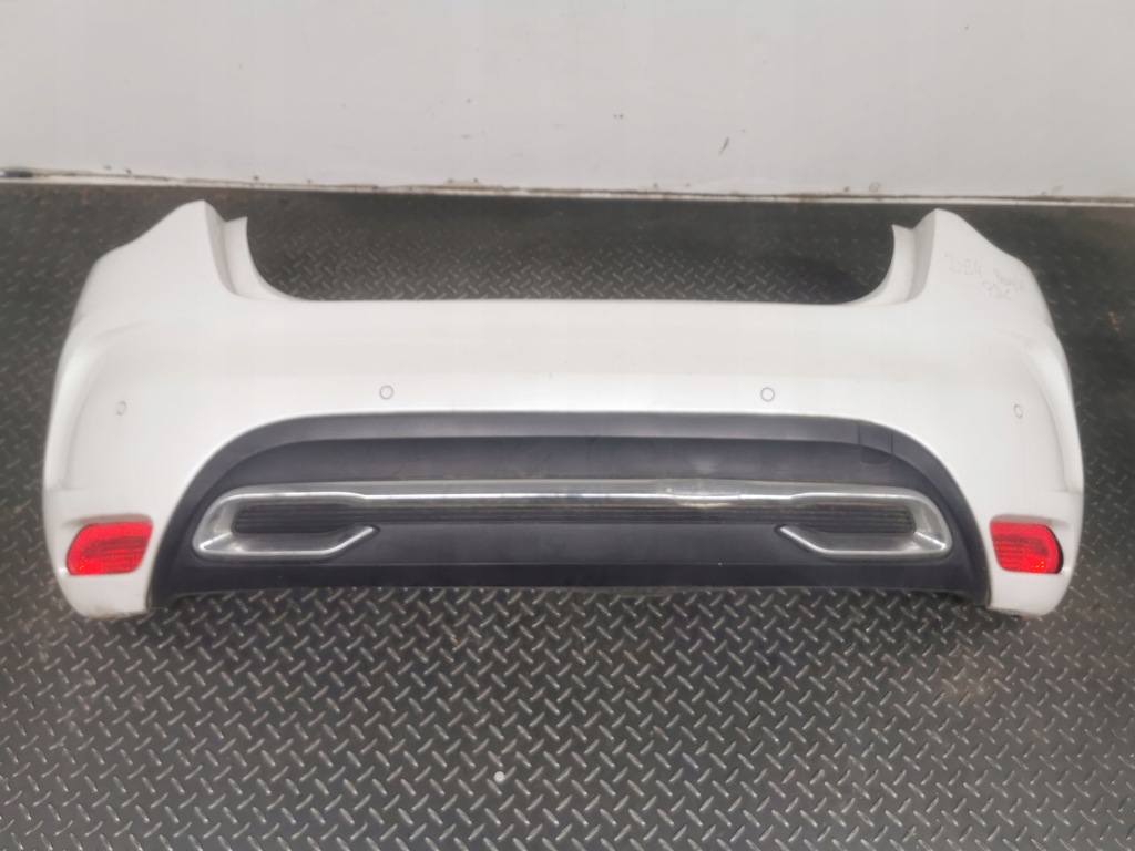 фото №1, Бампер задняя citroen ds4 10-15 pdc белый перламутр