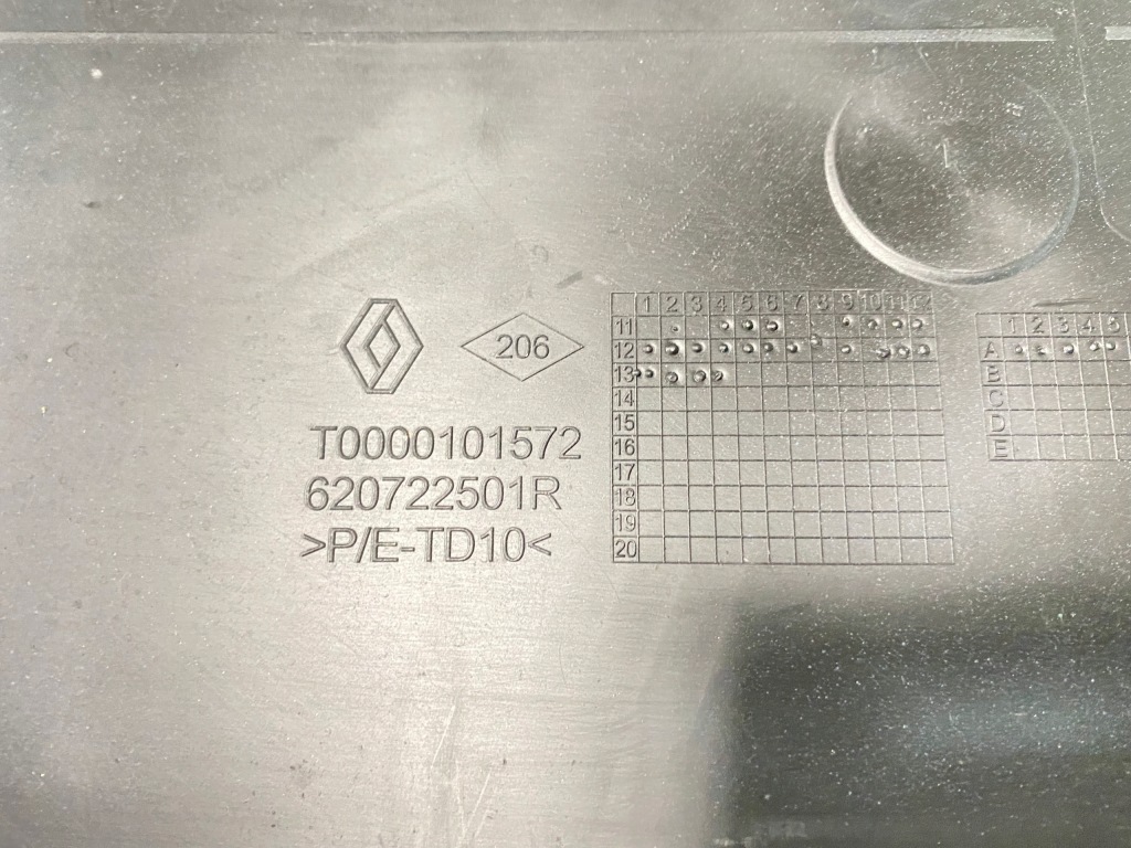 фото №4, Накладка бампера перед renault scenic 3 iii lift