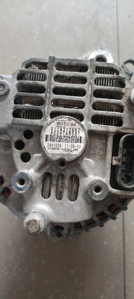 фото №2, Renault midlum dxi генератор 100 a