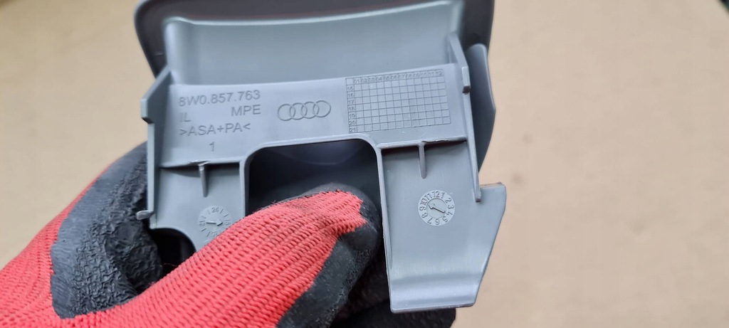 фото №8, A5 8w заглушка oparcja поперечина сиденье сиденье задняя 8w0857763 a4 b9 8w