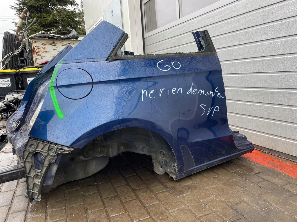 фото №6, Audi a1 i 8x pas задняя кузов четверть левая правая giełda 3-дверь