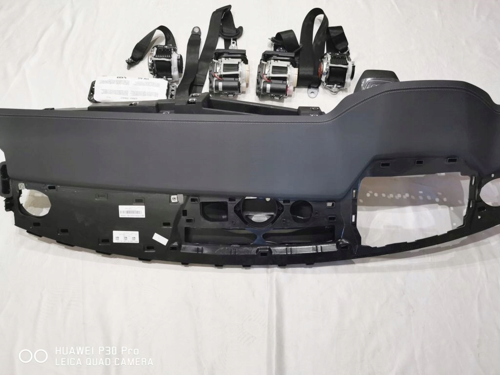 фото №10, Audi a6 a7 c8 шкіра soul nić сіра проекційний дисплей структура панель  ремені подушка безпеки