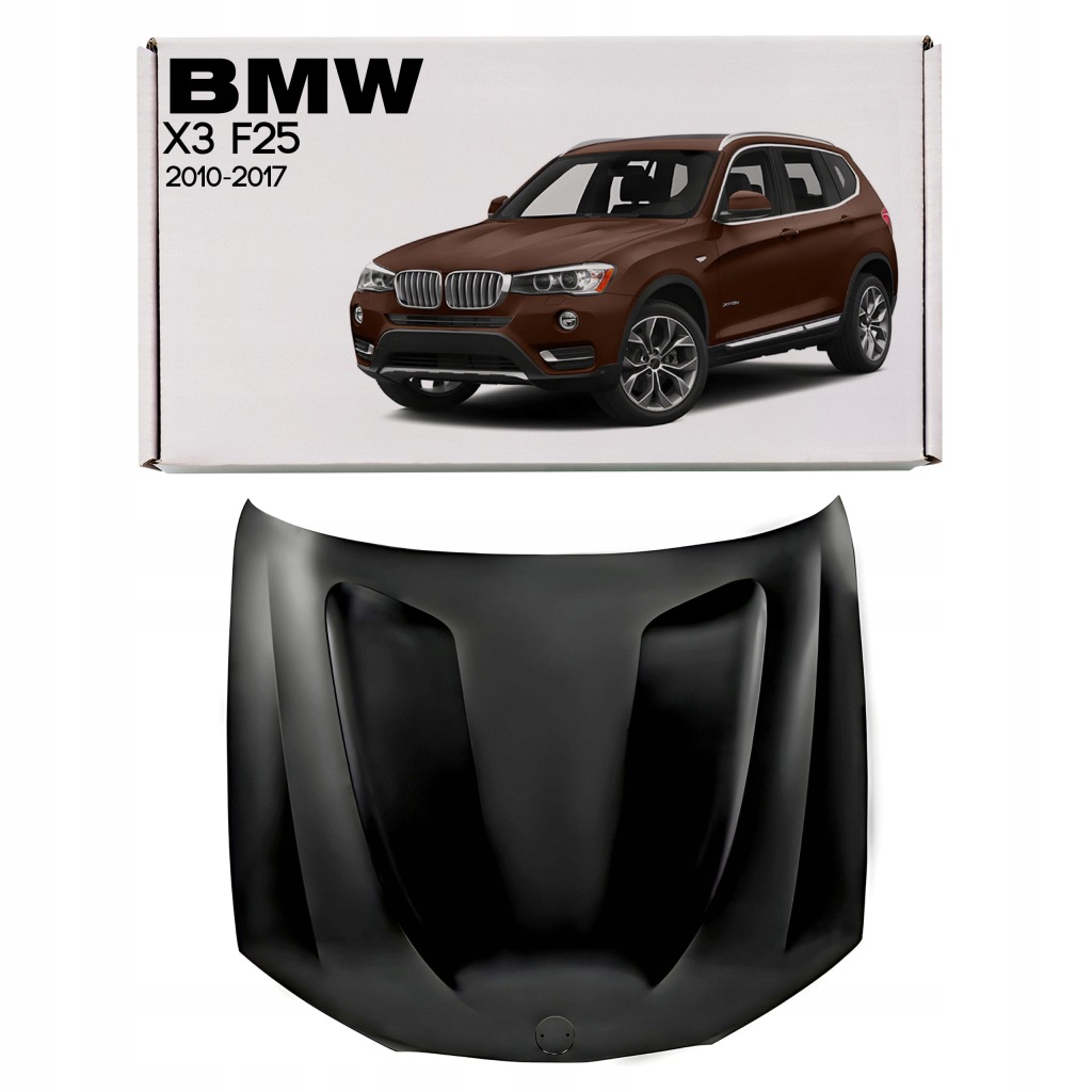 фото №1, Bmw x3 f25 2010-2017 капот стальной 41617267337 nowa