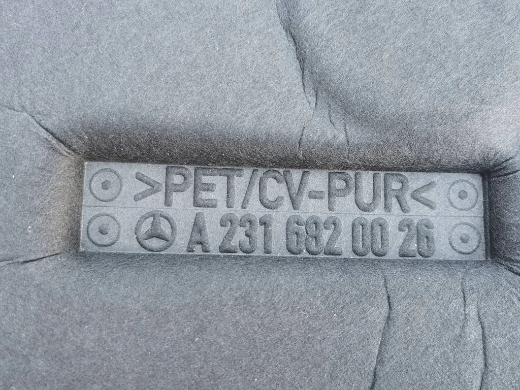 фото №8, Шумоизоляция капот mercedes sl w-231 przed lift 2.252