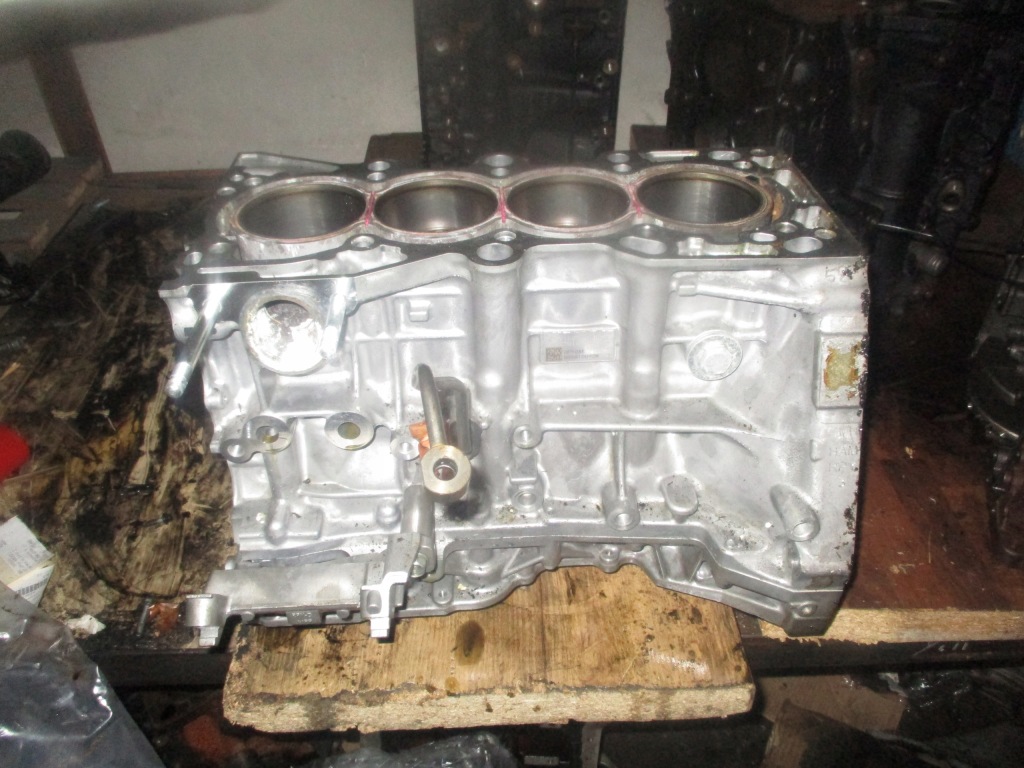 фото №4, Блок dół двигуна wał колінчастий поршень поршні honda civic ix x type-r 2.0 turbo