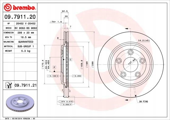 фото №3, Гальмівні диски гальмівні колодки задня brembo jaguar xj