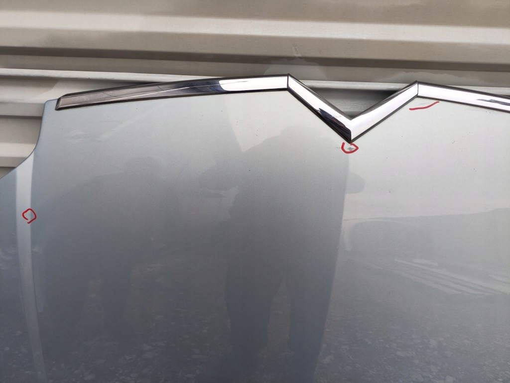 Citroen c5 05-08 рестайлинг  капот передняя перед крышка Оригинал