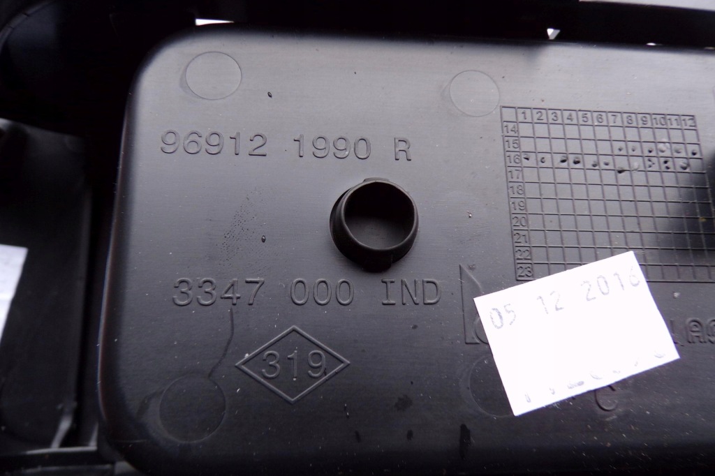 фото №12, Панель рамка туннель 969121990r renault megane iv