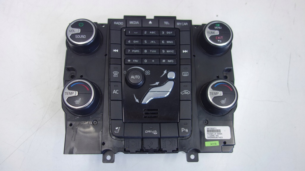 фото №1, Volvo s60 v60 панель керування кондиціонер 30795271