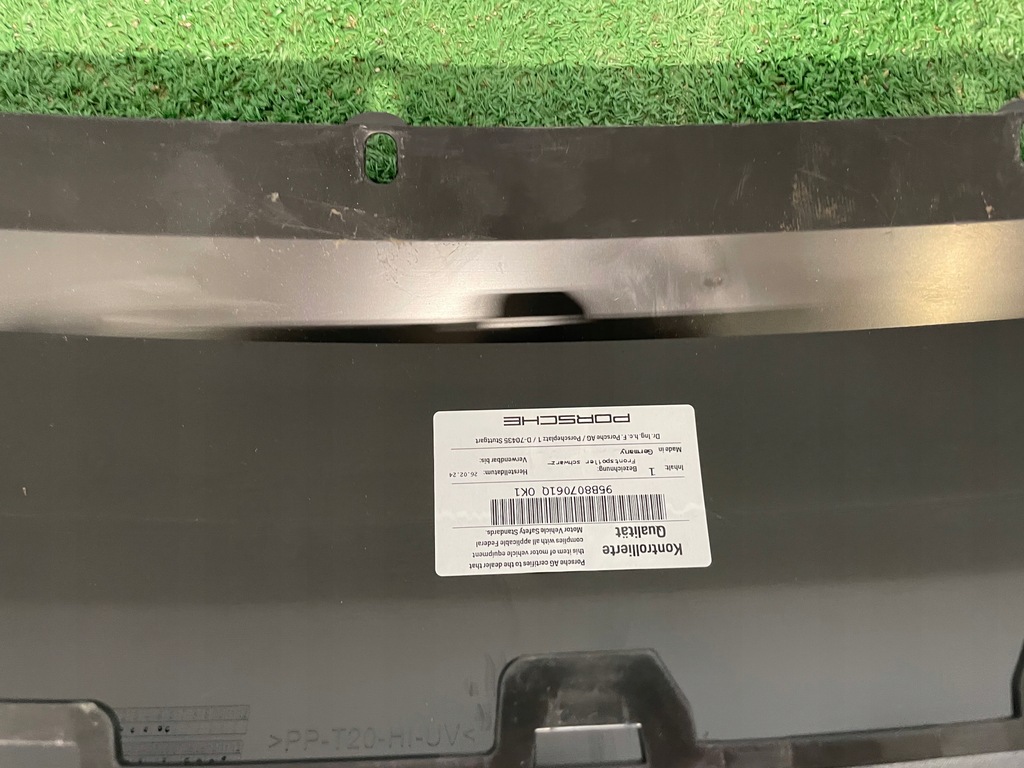 фото №7, Накладка накладка-спойлер бампера передній спойлер porsche macan 95b807061q