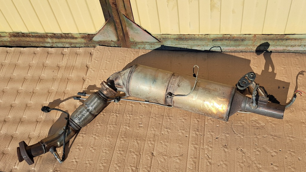 фото №1, Ssangyong rexton ii g4 - катализатор фильтр dpf fap 24320-36100