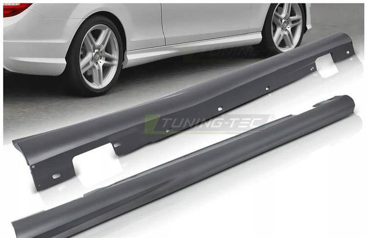 Купить Пороги mercedes w204 2d купе 11-14 amg style
