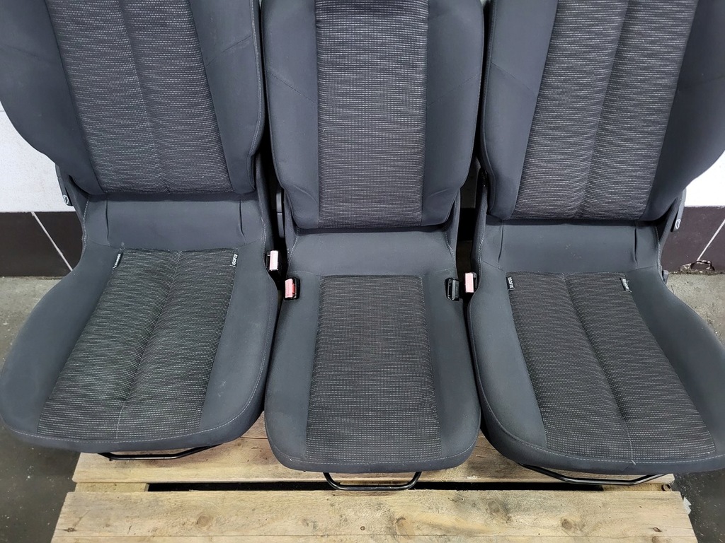 фото №2, Renault scenic ii lift сидіння сидіння ii rzędu заднє сидіння