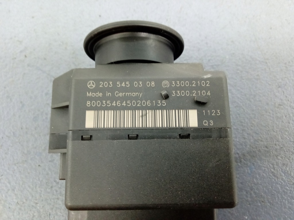 фото №5, Mercedes c klasa w203 замок запалювання ключ 2035450308