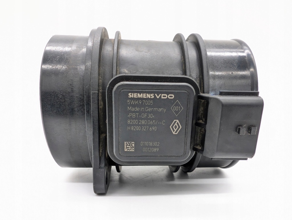 фото №1, Dacia duster 1.5 dci расходомер воздуха 5wk97006