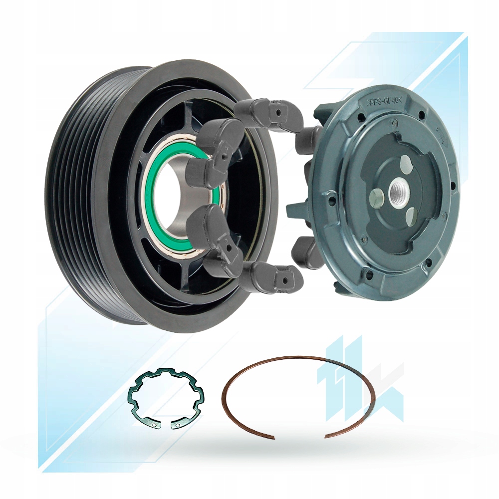 фото №1, Сцепление компрессора кондиционер renault megane mk3 1.6dci