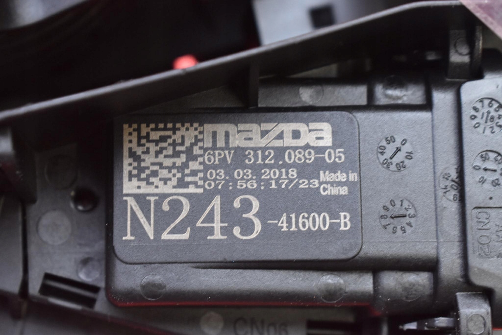 фото №6, Потенциометр педаль газа n243-41600-b mazda mx5 mx-5 4 iv 2.0 160 km 15-18