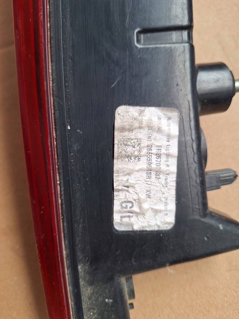 Фара задній ліва w кришці  renault megane iv універсал Зі Шроту