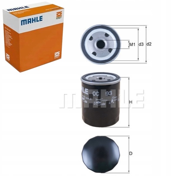 фото №1, Фильтр масла knecht do chevrolet express 4.3