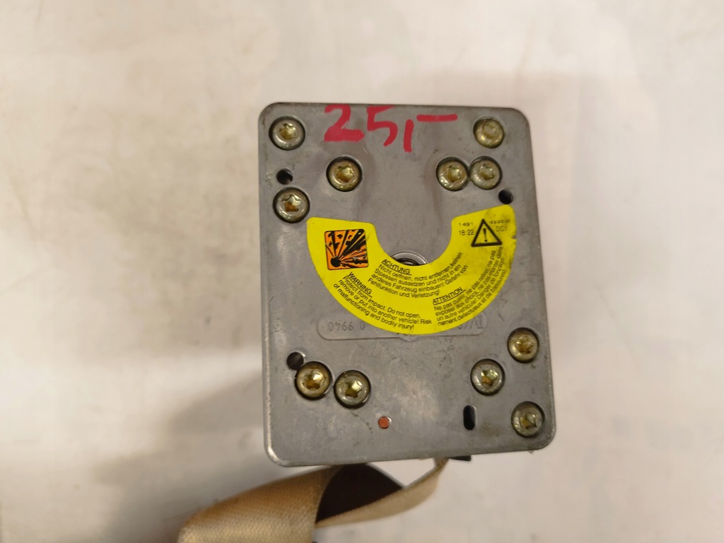 фото №8, Mercedes w201 pas безпеки лівий 2018680222