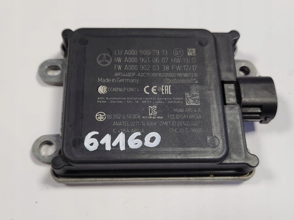 фото №1, Радар distronic mercedes wiele modeli oryg. 0009007913