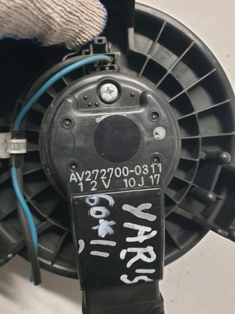 фото №3, Вентилятор воздуходувка toyota yaris ii