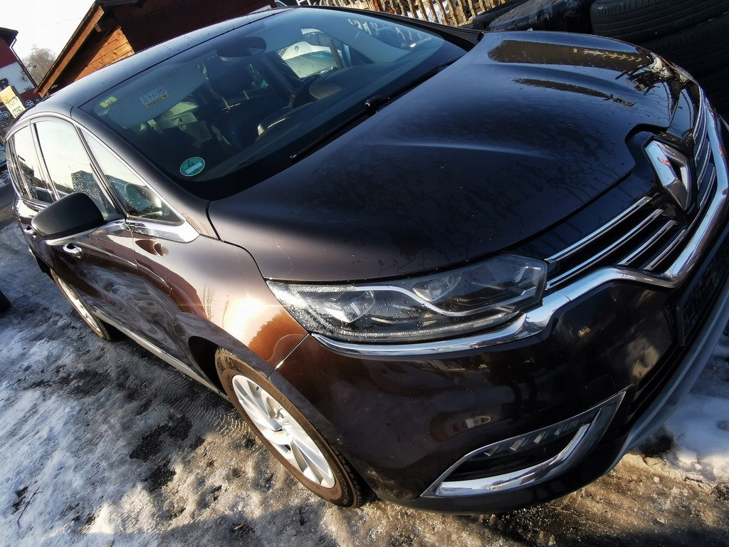 фото №13, Espace v 5 14-19 крышка двигателя капот idealna w цвет ted17 коричневая