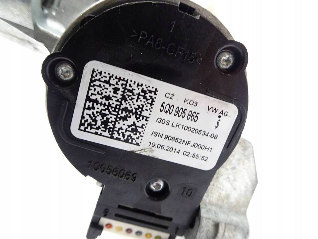 фото №6, Замок запалювання з ключ skoda octavia iii