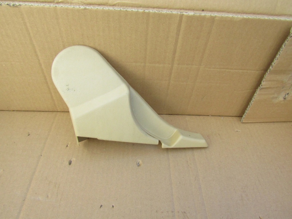 фото №1, 7 mercedes w124 кремовий захист пластик сидіння заглушка поперечина лівий сидіння