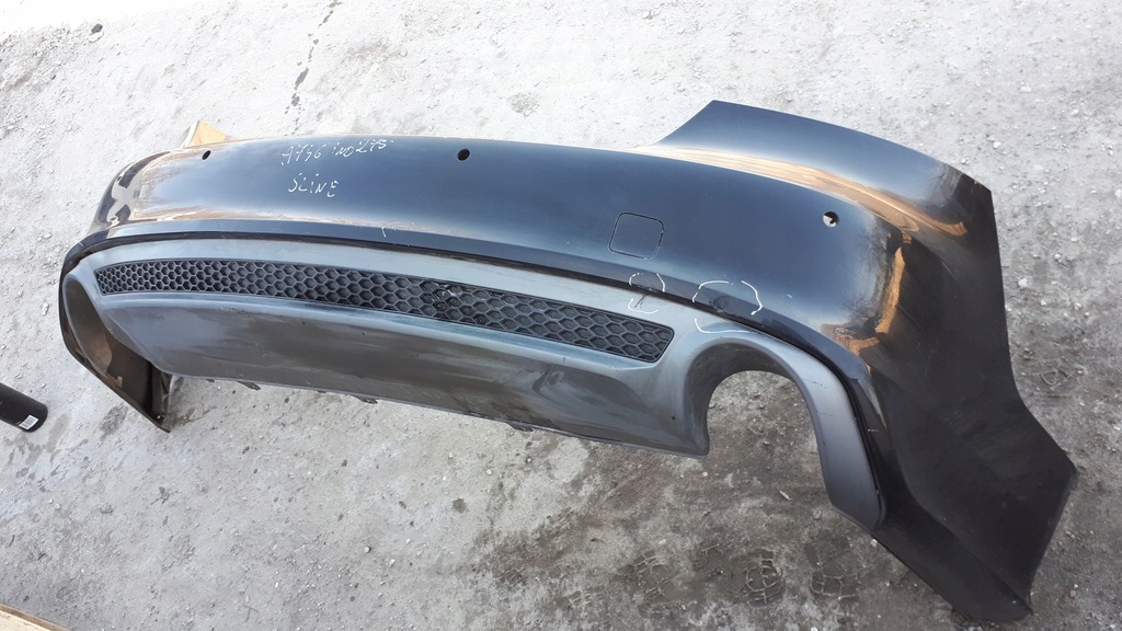 фото №1, A7 4g бампер задня задній sline pod pdc 2 вихлопи