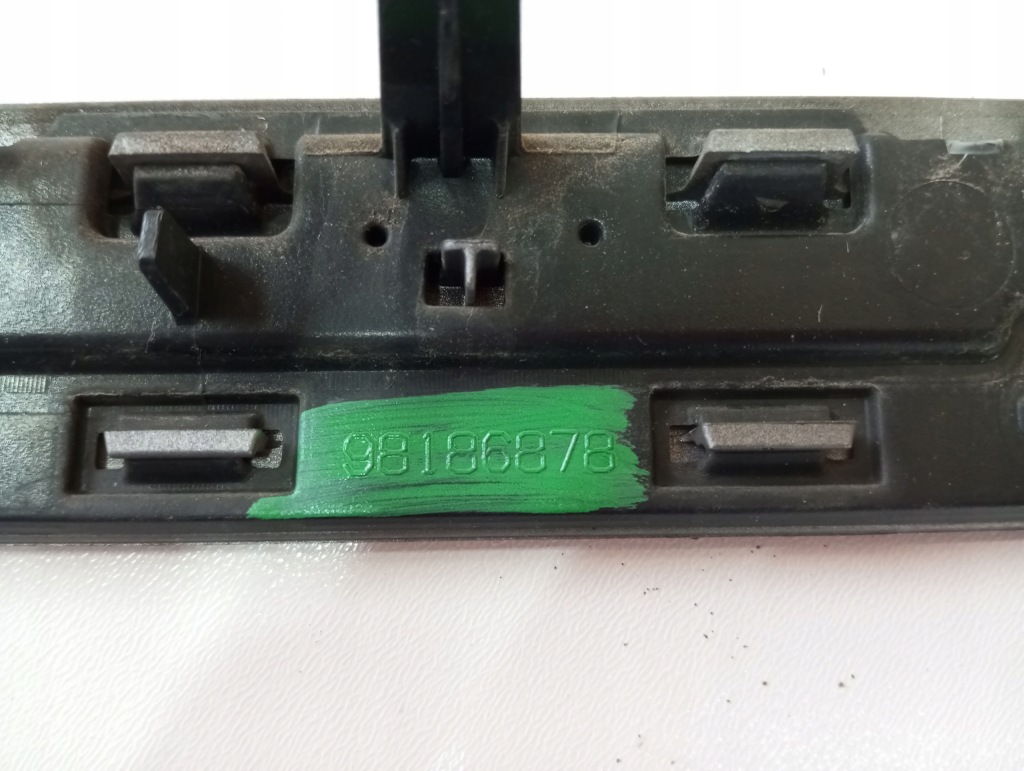 Молдинг скло двері citroen berlingo rifter 98186878 98186963 в Україні