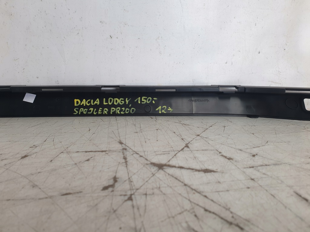 фото №11, Спойлер накладка-спойлер накладка бампера перед dacia lodgy 12- 960154785r