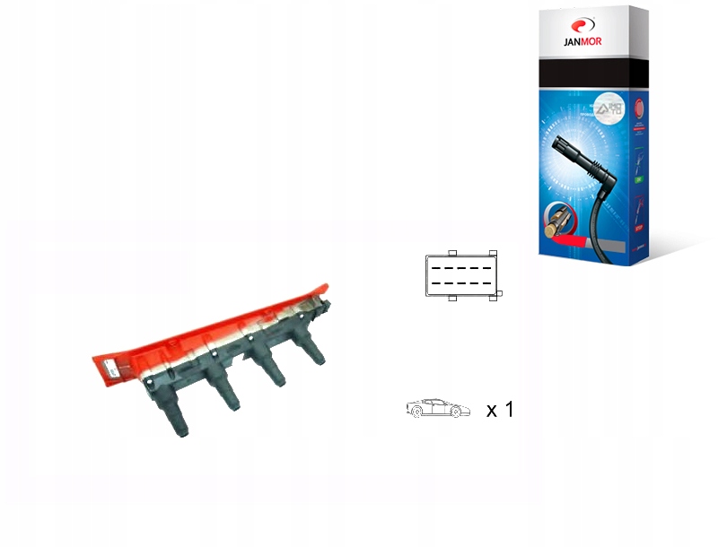 фото №1, Janmor котушка запалювання saab janmor