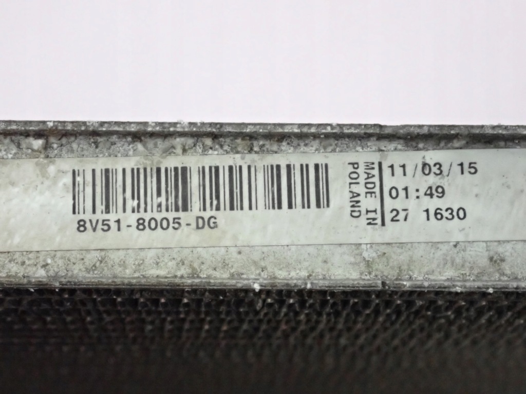 Радиатор воды ford fiesta mk7 8v51-8005-dg Оригинал