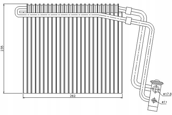 фото №13, Nissens 92248 випарник, електропроводка кондиціонера