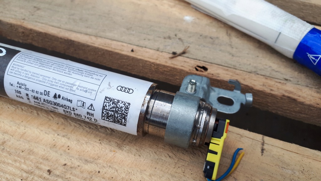 фото №10, A4 b8 s4 шторка безпеки права перед подушка безпеки 8k0880742d