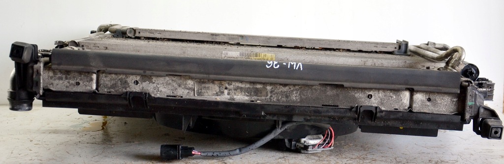 фото №7, Комплект радіатор вентилятори 2.5 tdi vw touareg 7l