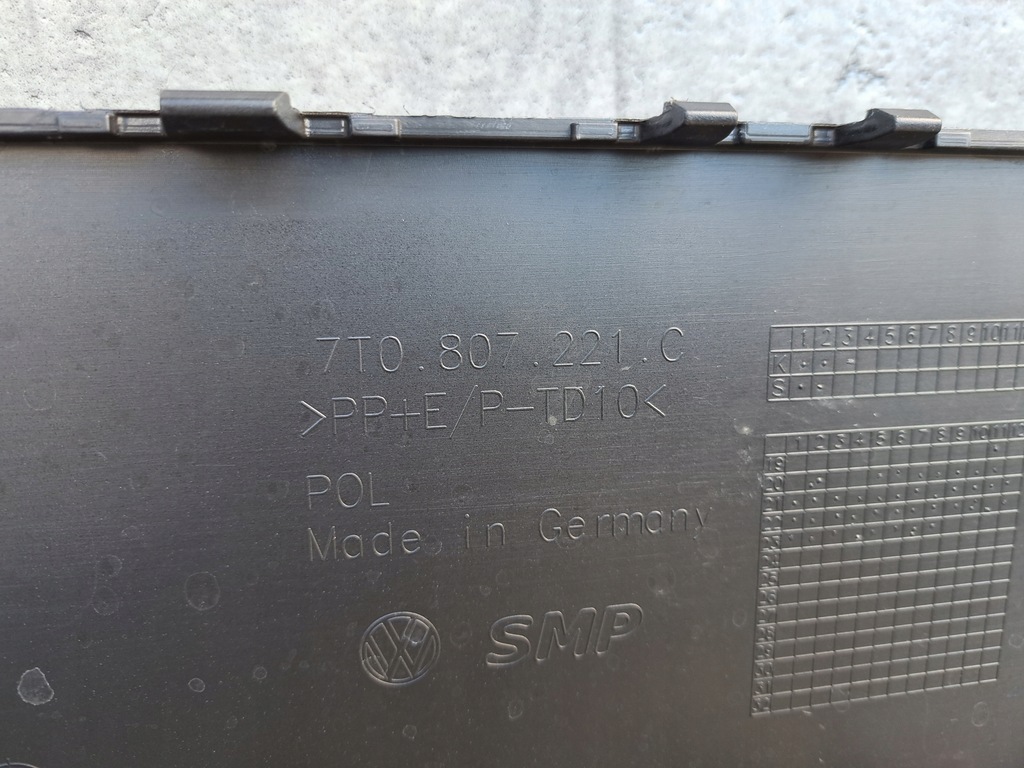 фото №10, Vw t7 21- 7t0 бампер перед передний 7t0807221c