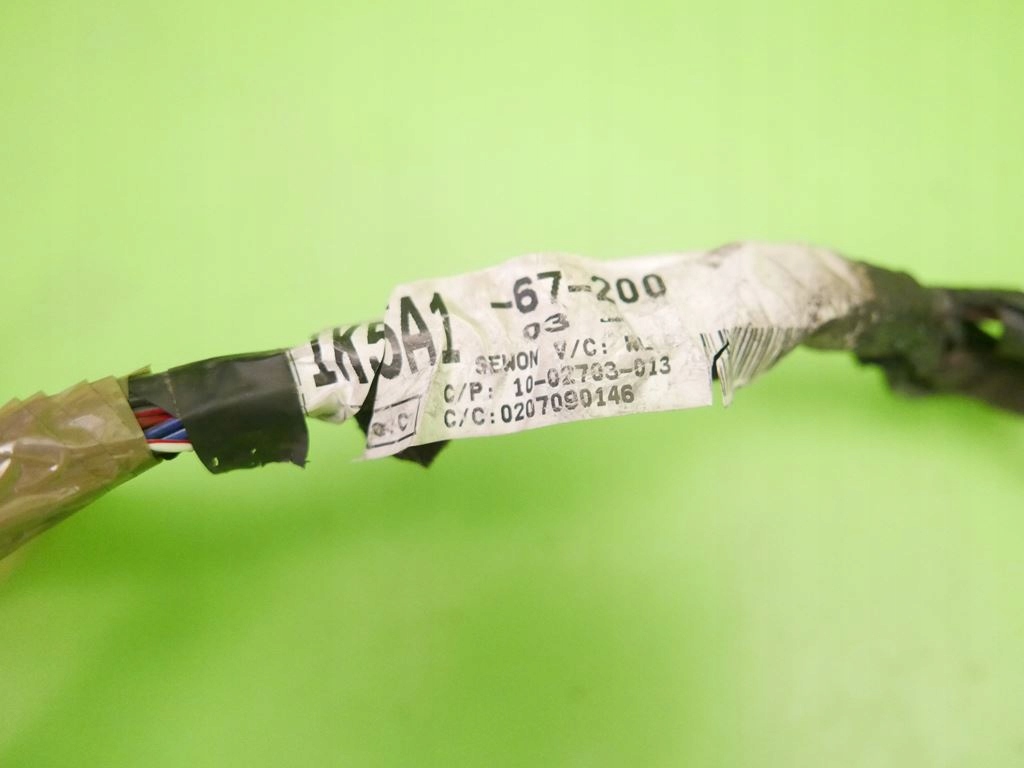 фото №12, Жгут электропроводка правая перед kia carnival i fl