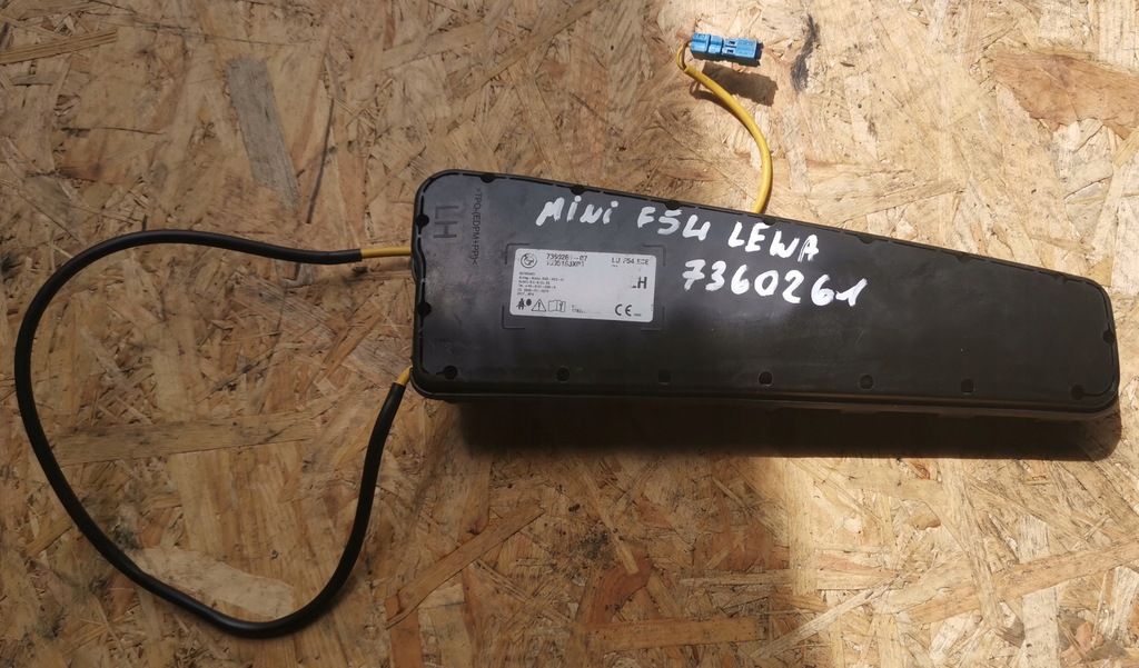 фото №1, Подушка сиденье левая подушка безопасности mini f54 clubman