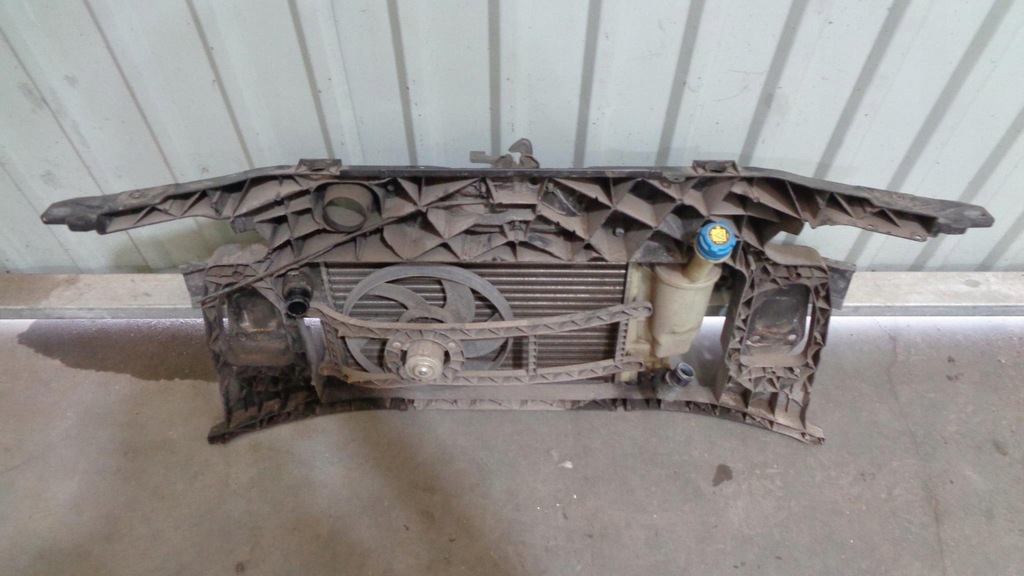 фото №7, Pas передній радіатор fiat panda 2 ii 1.1 8v 1.2 8v 2003-2012r.