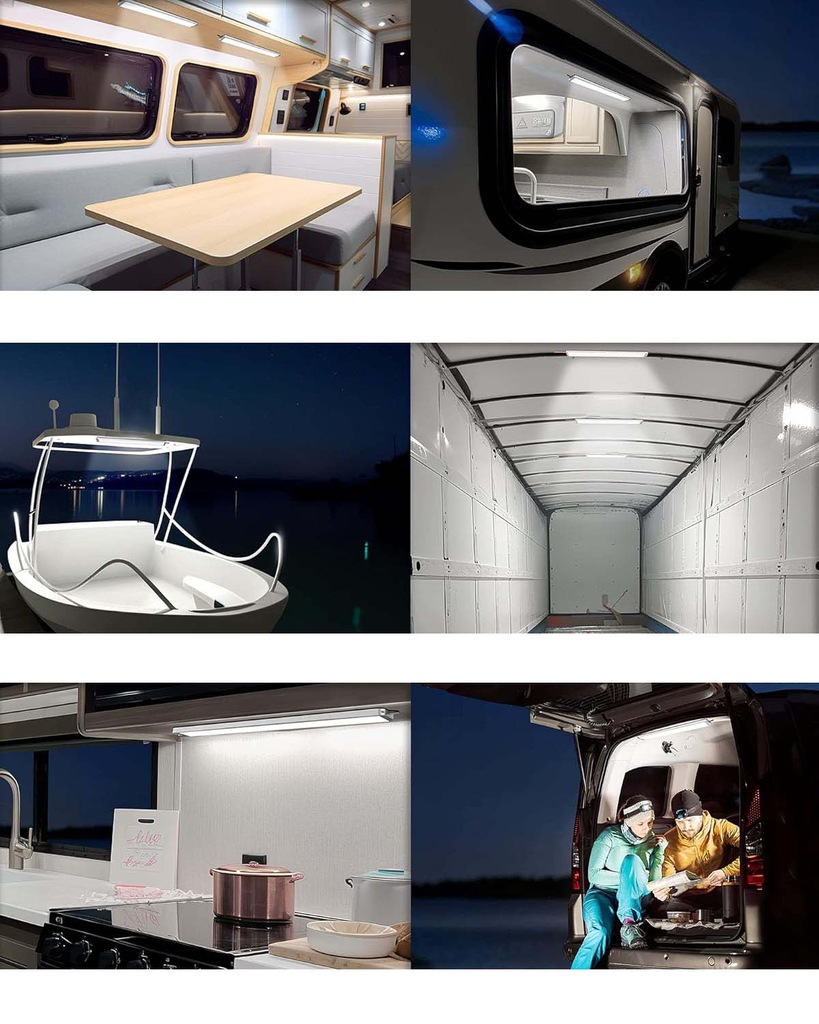 фото №12, 2x bus лампа 168 led дополнительные освещение łódź jacht kamper tir itp 12v