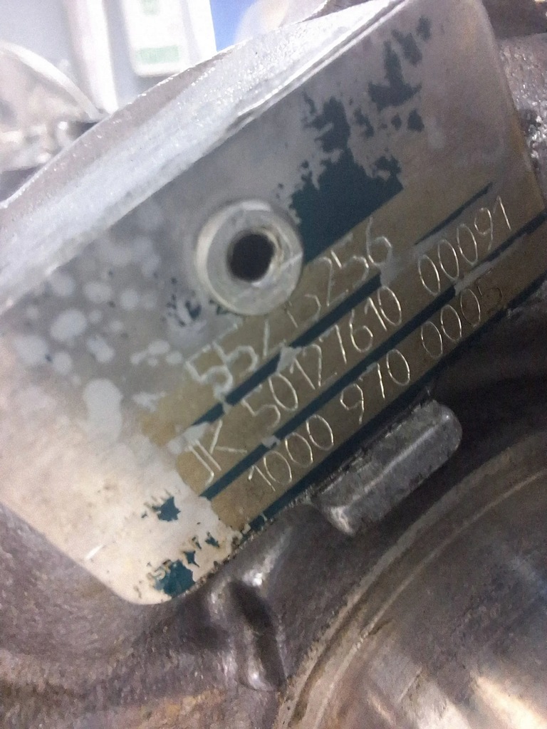 фото №7, Turbo турбіна biturbo 55215256 lancia delta iii vectra 1.9 m-jet