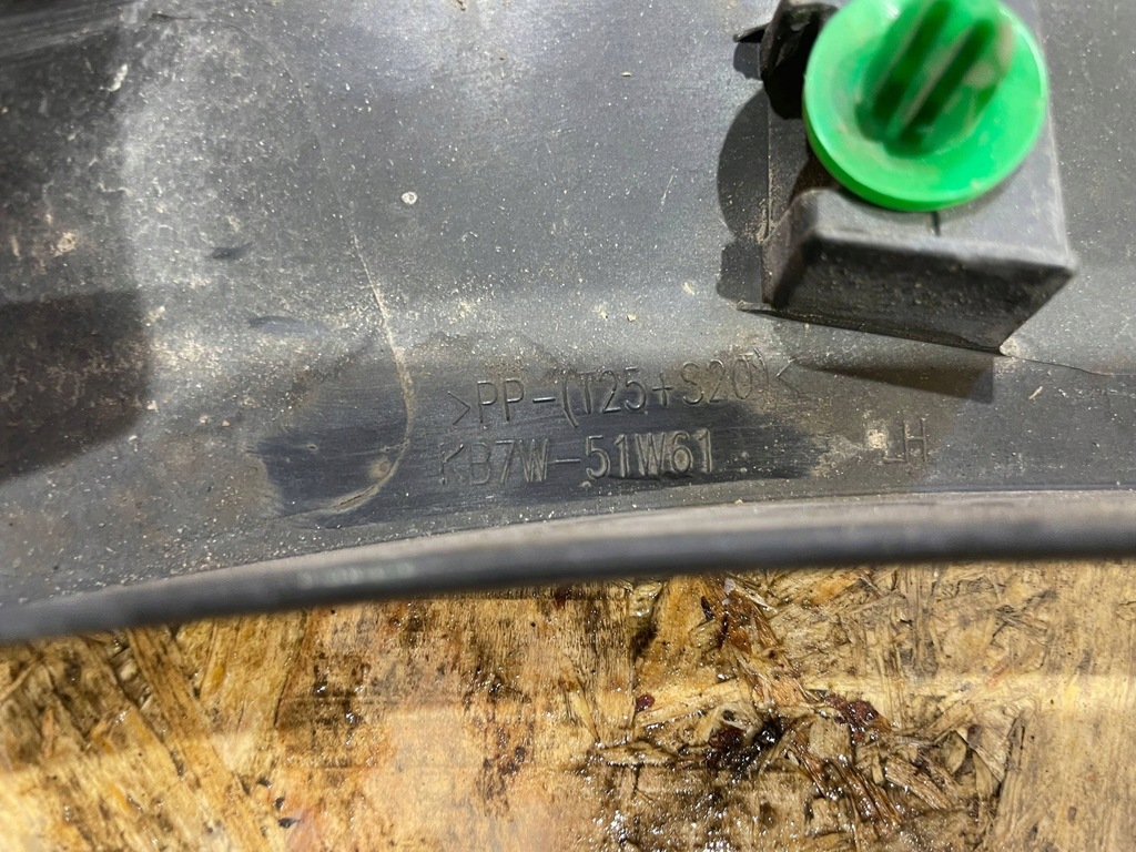 фото №9, Mazda cx5 cx-5 ii 2 kf 17-22 молдинг накладка na крыло левый задняя задняя