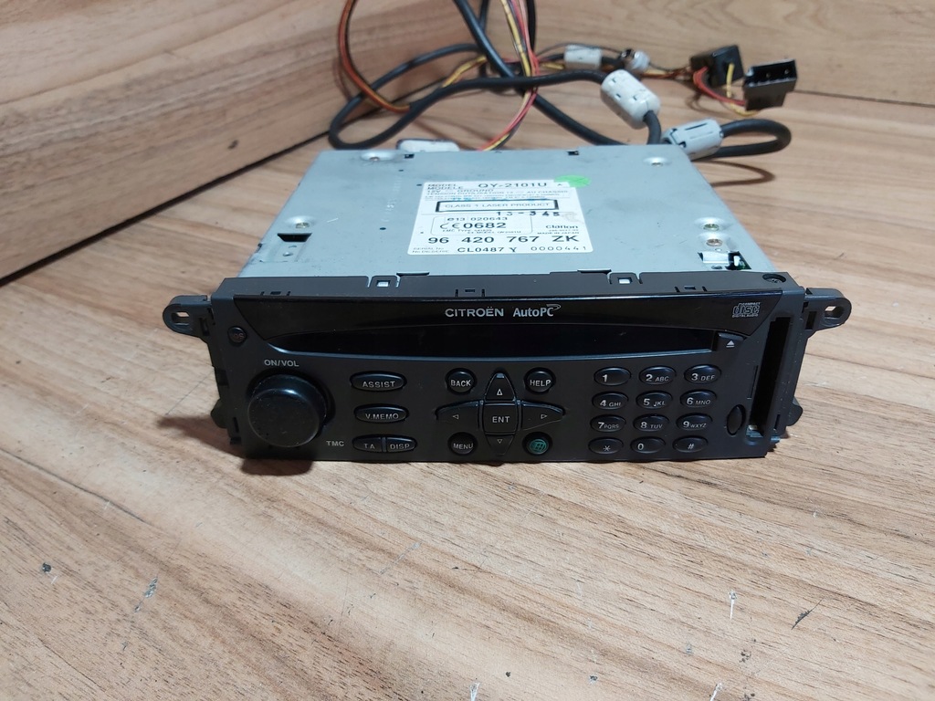 фото №1, Радио citroen c5 96420767zk