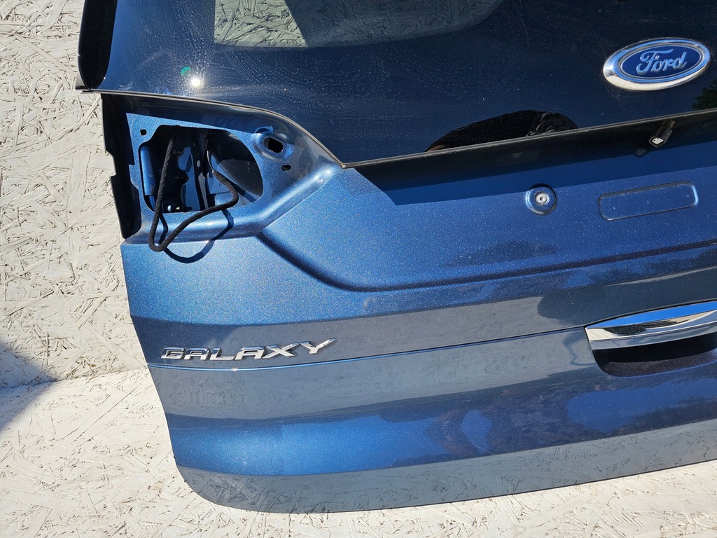 фото №4, Galaxy mk4 кришка багажника задня задня niebieska