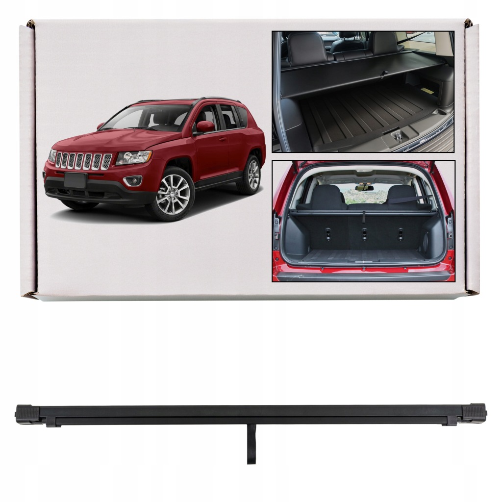 фото №1, Jeep compass i mk49 2011-2017 po liftingu шторка багажника czarna 82212687
